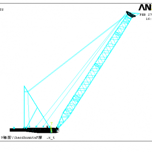 ȫ���D(zhu��n)���ؙC����Ԫ����  finite element analysis of full slewing crane